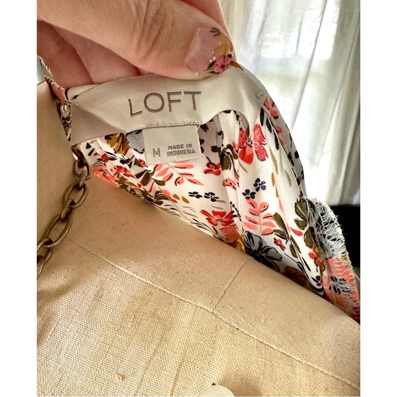 Loft Floral Tiered Top - Picture 11 of 12